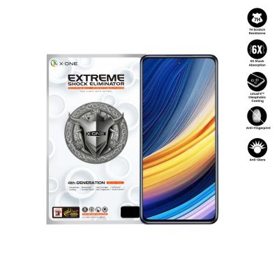 Xiaomi Poco X3 X-One Extreme 7H (4th Gen.) Matte Series ป้องกันหน้าจอลายนิ้วมือ