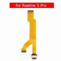 สําหรับ Realme 5 Pro USB Charger Connector Flex Cable USB Charging Dock PCB Board Flex Cable Repair อะไหล่