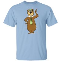 [New] ROUND คอลูกเรือ Yogi Bear Retro Cartoon Animation Fun   Halloween Gift t shirt-4XL