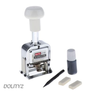 Steel 5-Position Automatic Numbering Machine Roller Digital Graffiti Stamp