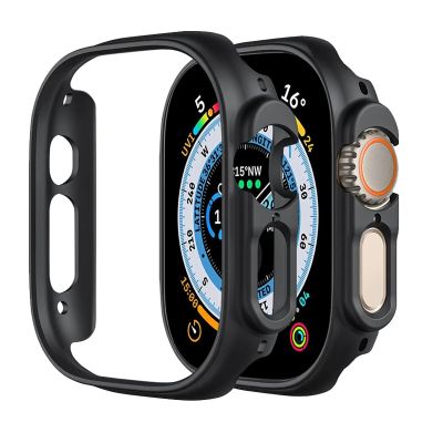 For Apple Watch Series 8 7 Ultra 49mm Case Hard PC Protective Cover Hollow Frame Bumper for Apple Watch Series 8 7 41mm 45mm Nails  Screws Fasteners