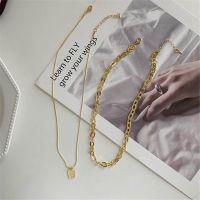 Cod Qipin Luxury Long Style Sweater Chain Jewelry Korean Double-layer Pendant Necklace Women Ladies