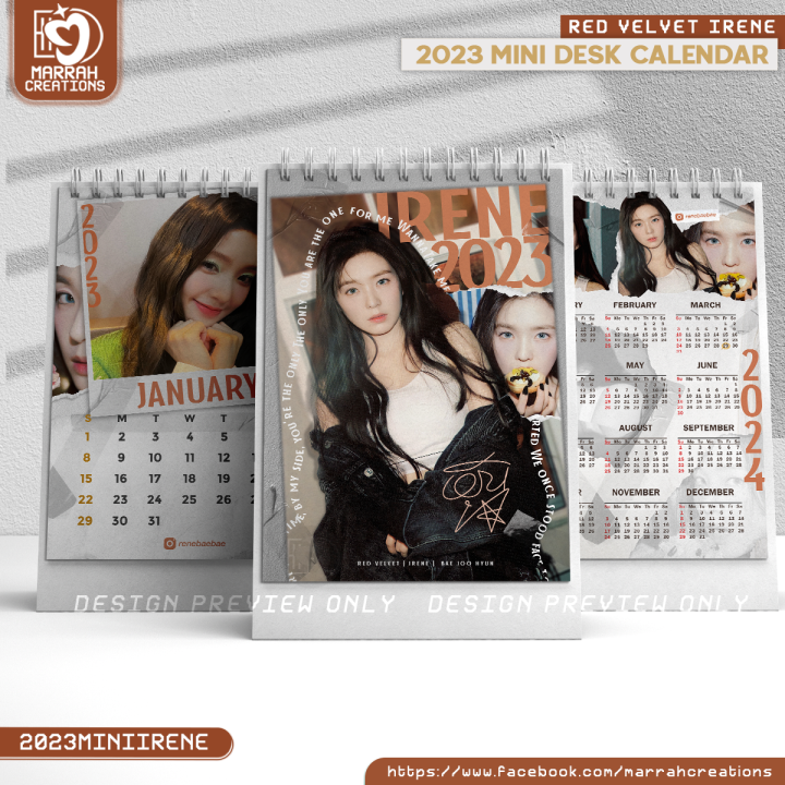KPOP Red Velvet 2023 Mini Desk Calendars Lazada PH