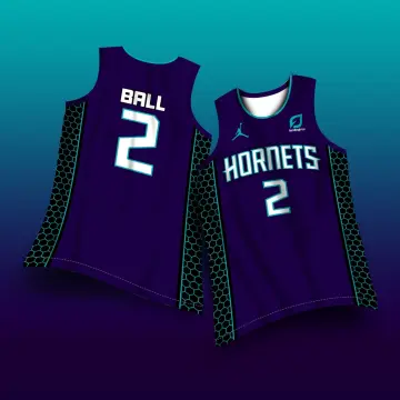 High Quality】2022-23 Men's New Original NBA Charlotte Hornets City Edition  Black #1 LaMelo Ball Jersey Swingman Heat-pressed