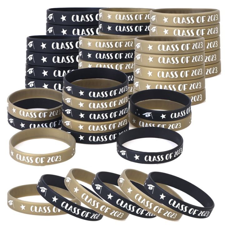 tdfj-50pcs-class-of-2023-silicone-graduation-rubber-graduating-celebration-bracele-for-teacher-student-g