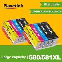 Plavetink เข้ากันได้ตลับหมึก PGI580 CLI581 Pgi 580 581สำหรับ Canon Pixma TS705/TR7550/TR8550/TS6150/TS6250/TS8150/TS8250 Y53