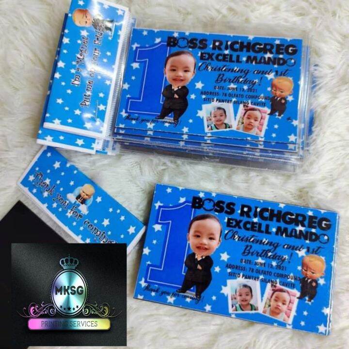BOSS BABY REF SOUVENIR OR GIVEAWAY Lazada PH