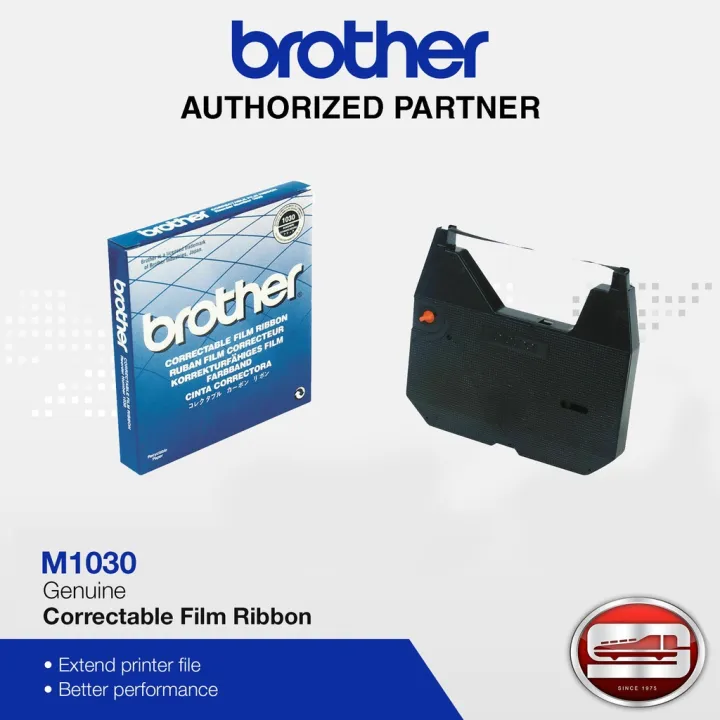 Brother M1030 Correctable Film Ribbon Black | Lazada PH