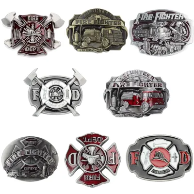 【CC】﹊  METAL Buckle Firefighter Truck VEHICLE Components  Accessories Waistband emergency