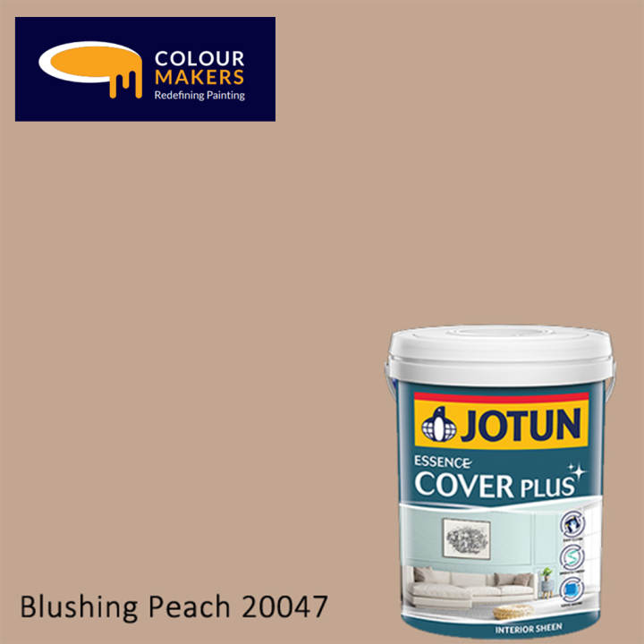 JOTUN ESSENCE COVER PLUS SHEEN 20047 BLUSHING PEACH 1L | Lazada