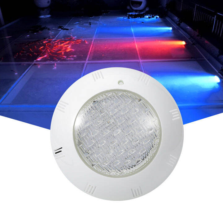 ไฟ-led-พร้อมรีโมท15w-ac12v-led-แสงสีขาวชุดชั้นในบางเบาแสง-led-สระว่ายน้ำ-rgb-กันน้ำ-ip68ได้7เปลี่ยนสีได้-repl