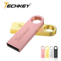 New Pen Drive 4GB 8GB 32GB pendrive waterproof metal Memory stick 16GB 64GB cle usb 2.0 флешка 128GB u disk mini usb gift