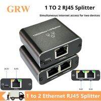 Rj45 Splitter 1 in 2 Out Ethernet Adapter Gigabit Internet Network Cable Extender Rj45 Connector for PC TV Box Router Sharer