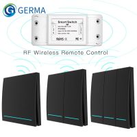 ❃❡◊ 433Mhz Wireless Smart Switch RF Remote Control Receiver Push Button Controller Wall Panel Transmitter2 way/3 way Multi-Control