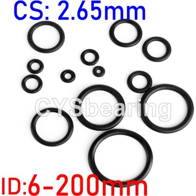 【DT】hot！ NBR O Gasket Thickness 2.65MM ID 6 200MM Nitrile Butadiene Rubber Spacer Resistance Washer Round