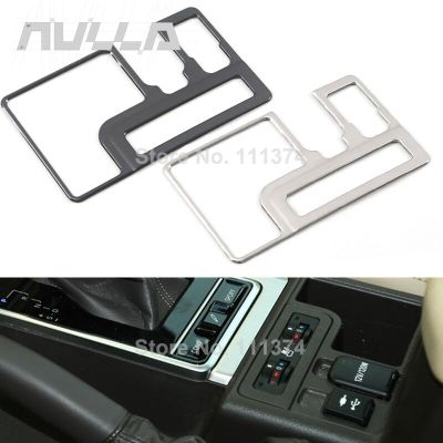 Chrome For Toyota Land Cruiser Prado 150 2010 2013 2016 2017 2018 Car Central Control USB Button Decor Frame Cover Essories