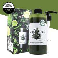 ? ยอดขายอันดับ1?Wonder Bath Super Vegitoks Cleanser (Green) 300ml # สีเขียว เคล็นเซอร์ผักทำความสะอาดผิวหน้า ล้างเครื่องสำอาง อ่อนโยน สีเขียว