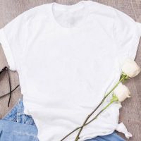 2023 NEW 2021 New Summer Than Heart Printed t Shirt Women Thin Section White Love T-shirt Femme Tops &amp; Tee Hipster Korean Tshirt Clothing fashion