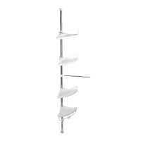 Extension type 4 Tier Corner Storage Holder Shelves Bathroom Shampoo Shower Kitchen Storage Rack Organizer Bath Accessory