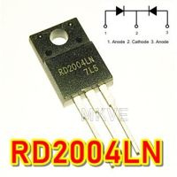 ( Promotion ) สุดคุ้ม (1ตัว) RD2004LN , RD2004 ใช้แทน RD2003N High-Speed Switching Diode 20A 400V (รหัสสินค้า M00197) ราคาถูก แบตเตอรี่ รถยนต์ ที่ ชาร์จ แบ ต รถยนต์ ชาร์จ แบตเตอรี่ แบตเตอรี่ โซ ล่า เซลล์