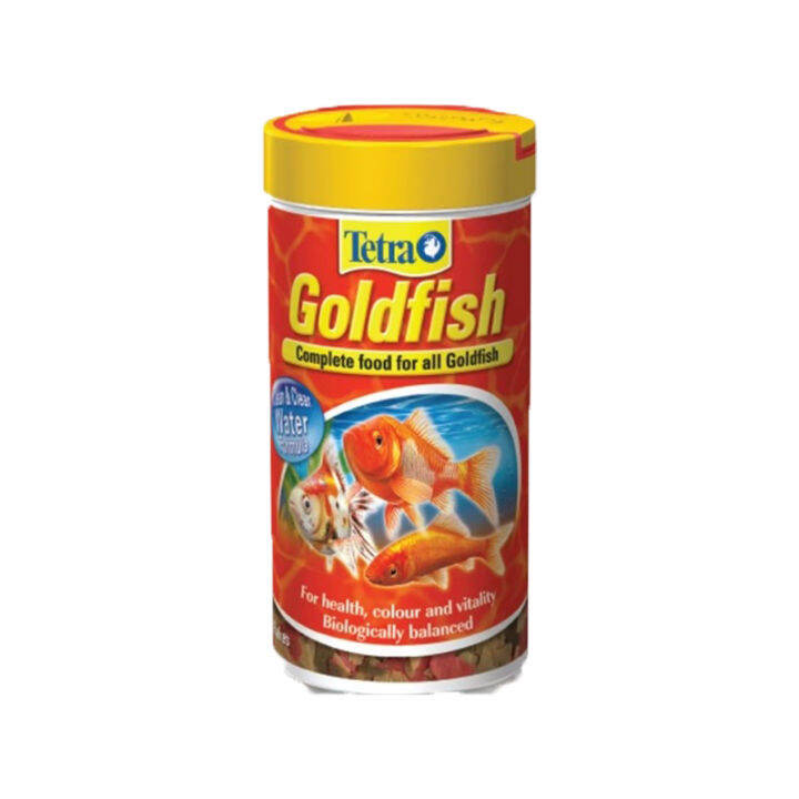 tetra-goldfish-อาหารสำหรับปลาทองทุกสายพันธุ์-เกรดพรีเมี่ยม-ชนิดแผ่น-ขนาด-52-g-250-ml