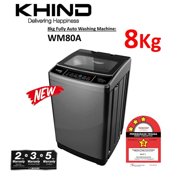 khind 8kg washing machine