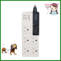 รางปลั๊กไฟ 5 ช่อง PANASONIC WCHG 28352 3 ม.POWER STRIP PANASONIC WCHG 28352 5-OUTLET 3M **สินค้าแนะนำ**