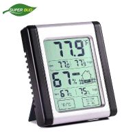 Digital Indoor Thermometer Hygrometer with Humidity Guage Accurate Temperature Humidity Monitor for indoor grow tent greenhouse