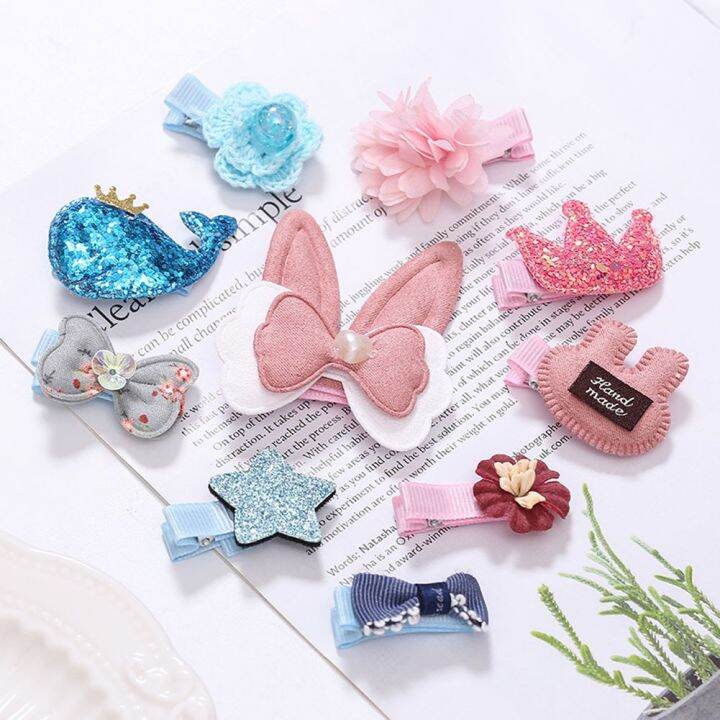 5pcs-children-cute-hair-clip-lady-headdress-baby-girls-side-clip-hair-accessories-set