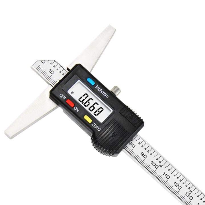 150mm 6inch Stainless Steel Digital Depth Vernier Caliper Electronic