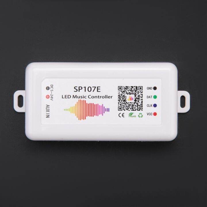 sp107e-led-controller-bluetooth-smart-app-ws2811-2812b-light-strip-dimming-led-music-controller