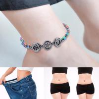 Star Hematite Magnetic Healthcareลดน้ำหนักSlimming Ankletsผู้หญิงVintageแหวนนิ้วเท้า