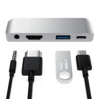 Type-C Dock Station USB-C เป็น HDMI Charger Hub Converter Adapter สำหรับ Pro