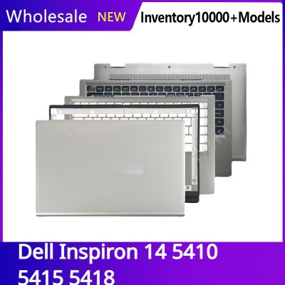 New Original For Dell Inspiron 14 5410 5415 5418 Laptop LCD back cover Front Bezel Hinges Palmrest Bottom Case A B C D Shell