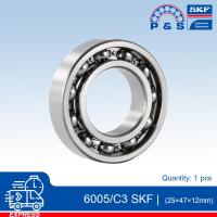 ตลับลูกปืนเม็ดกลมร่องลึก 6005/C3 SKF (ฝาเปิด)