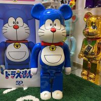 ตุ๊กตาฟิกเกอร์ไวนิล รูปหมี Violent bearbrick Bear Doraemon อินเทรนด์ สําหรับตกแต่ง