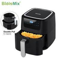 5L Biolomix หม้อทอด Air Fryer ดิจิตอล1400วัตต์กระดานลบได้ร้อนไม่ติดตะกร้า8 Presets หน้าจอสัมผัสแอลอีดี Oilless เครื่องทอด BPA &amp; Pfเลตฟรี