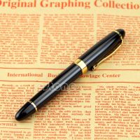 【☄New Arrival☄】 ORANGEE ปากกา X450 Jinhao สีดำกลางปลายปากกาทองปากกาหมึกซึมตัดแต่งดี