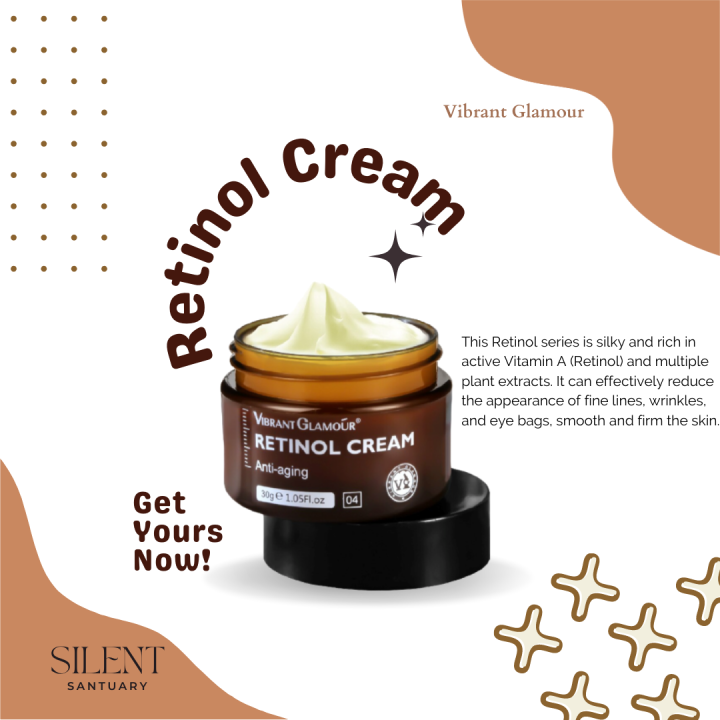 VIBRANT GLAMOUR Retinol Face Cream Anti Wrinkle Firming Lifting Improve