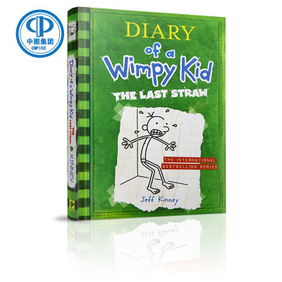 Diary of a Wimpy Kid 3: the straw after * American childrens extracurricular reading English books American books English story books genuine primary school students extracurricular reading 6-9-12