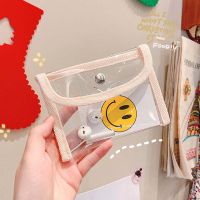 【LuckShops】BEAUTYBIGBANG Transparent cosmetic Bag Portable Travel Storage Bag Carry-on file Bag