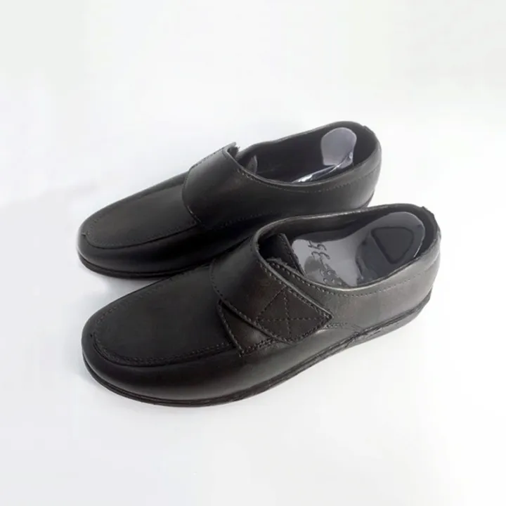 COD HF kids black shoes school shoes for boys rubber weighty cod hf602 ...