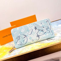 （High end bags）2023 New L Home, perfect for carrying daily necessities, monochrome water garden canvas decorated leather