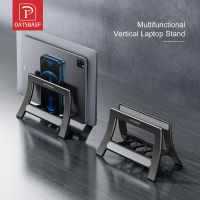 OATSBASF Luxury Vertical Laptop Stand Gravity Aluminum Notebook Stand For Pro iPad Xiaomi Tablet Space-Saving Bracket