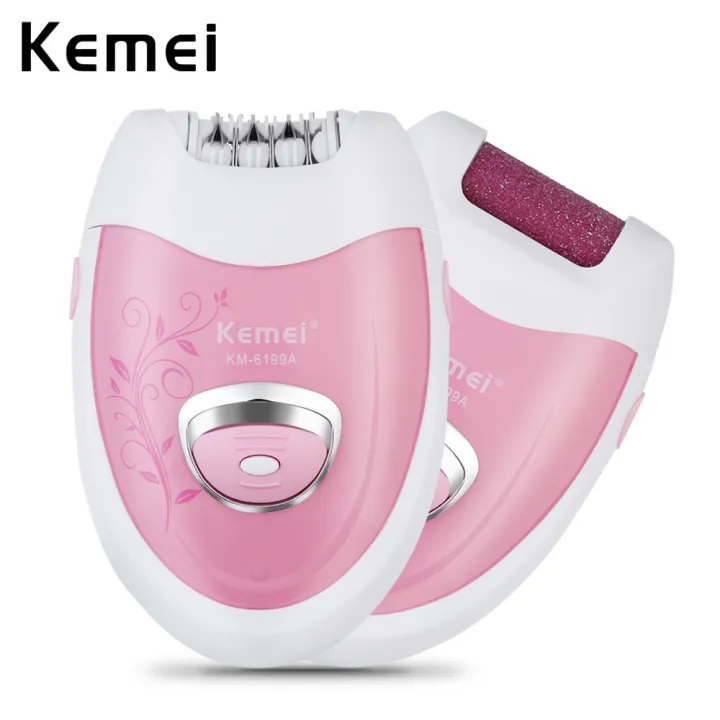 Keda Electric Epilator Woman Cordless Hair Removal Depilator Shaver ...