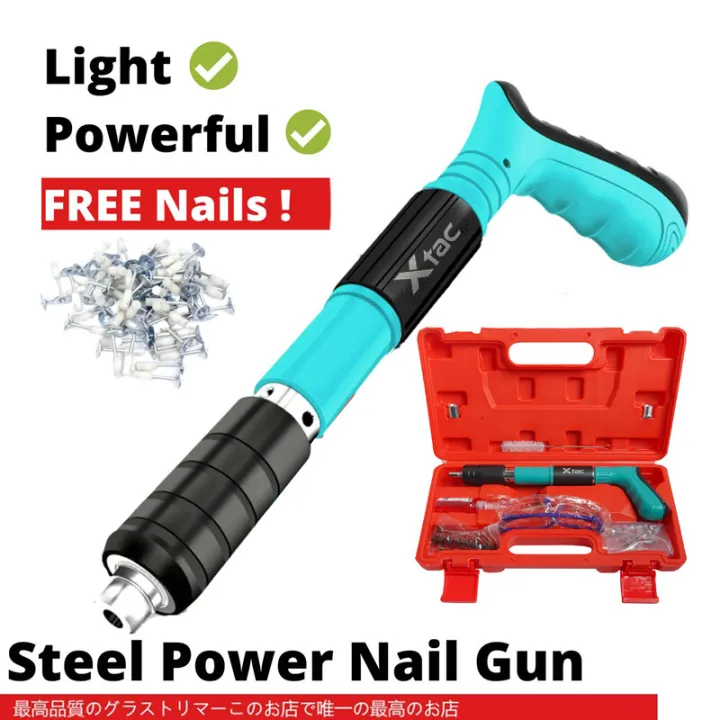 DH【Malaysia Stock】【Free Shipping】Mini Steel Nails Guns For Concrete