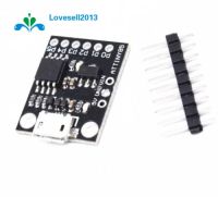 【Trending】 Attiny85 Digispark Kickstarter Development Board โมดูลสำหรับ Arduino I2C SPI พอร์ต USB 1.8V-5V Low Power