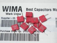 20pcs/50pcs WIMA MKS2 0.15UF 63V 150NF 154J copper foot fever film capacitor Germany imported free shipping