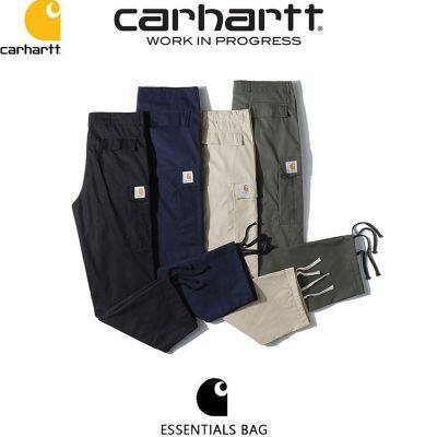 Carharttitary สายหลักแบบหลายกระเป๋าสไตล์ทหารย้อนยุคทรงตรงหลวมสบายๆหลวมๆหลวมๆเข้ากับทุกชุด