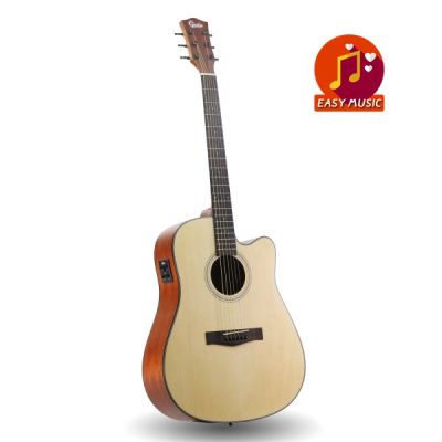 กีตาร์โปร่งไฟฟ้า Gusta DMCE II Acoustic-Electric Guitar